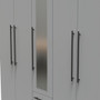 Beverley Tall 5 Door Plain + 2 Drawer Mirrored Wardrobe in Dusk Grey - BEV191DGDG (4).jpg