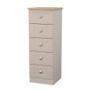 Sussex 5 Drawer Bedside Cabinet in Kashmir Ash & Bardolino Oak - SUS003KABO (3).jpg