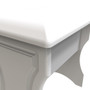 Pembroke Stool in White Matt - PEM040WMWM (4).jpg