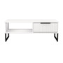 Fluted (Black Sleigh Legs) 1 Drawer Coffee Table in White Matt - FUG231WMWM (1).jpg
