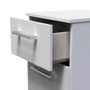 Devon 3 Drawer Bedside Cabinet in Grey Matt - DEV001GMGM (5).jpg