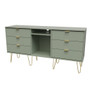 Hong Kong 6 Drawer TV Unit with legs in Reed Green - HKF247RGRG (3).jpg