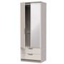 Camden 2ft6in 2 Drawer Mirror Wardrobe in Kashmir Gloss & Kashmir - CAM062KGKM (5).jpg