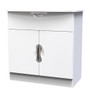 Camden 1 Drawer Sideboard in White Gloss & White - CAM213WGWM (3).jpg