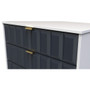 Cube 4 Drawer Chest in Indigo Matt & White - CUF011IMWM (4).jpg