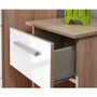 Contrast Sliding Wardrobe (100cm wide) in White Gloss & Bardolino Oak - Contrast_WGBO_Bedroom (2).jpg