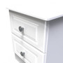 Pembroke 2 Drawer Bedside Cabinet in White Gloss - PEM005WGWM (4).jpg