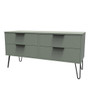 Hong Kong (Black Hairping Legs) 4 Drawer Bed Box in Reed Green - HKC036RGRG (3).jpg