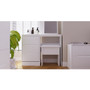 Monaco 5 Drawer Bedside Cabinet in White Matt - Monaco_WMWM_Bedroom (2).jpg