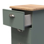 Victoria 4 Drawer Bedside Cabinet in Reed Green & Riviera Oak - VIC002RGRO (5).jpg