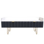 Cube 2 Drawer Coffee TV Unit in Indigo & White Matt - CUF255IMWM (1).jpg