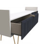 Cube 2 Drawer Coffee TV Unit in Indigo & White Matt - CUF255IMWM (5).jpg