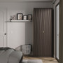 Las Vegas Tall Plain Wardrobe in Graphite Black - LVF080GBGB (0).jpg