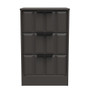 New York 3 Drawer Bedside Cabinet in Graphite Black - NYC001GBGB (1).jpg New York 3 Drawer Bedside Cabinet in Graphite Black - NYC001GBGB (1).jpg