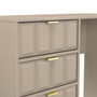 Cube 4 Drawer Vanity in Mushroom Matt - CUF028MMMM (4).jpg