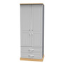 Whitney Tall 2 Drawer Wardrobe in Grey Ash & Modern Oak - WHI081GAMO (3).jpg