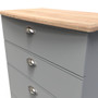 Victoria 4 Drawer Deep Chest in Dusk Grey & Bardolino Oak - VIC050DGBO (4).jpg