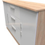 Contrast 2 Door/3 Drawer Unit in Grey Gloss & Bardolino Oak - CTR206GGBO (4).jpg