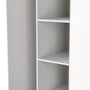 Diamond Tall Open Wardrobe in Indigo Matt & White - DIF084IMWM (4).jpg