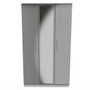 Knightsbridge Triple Mirrored Wardrobe in Grey Gloss & White - KNI137GGWM (1).jpg