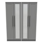 Beverley Tall 4 Door Wardrobe in Dusk Grey - BEV190DGDG (1).jpg