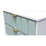 Cube 2 Drawer Midi Chest in Duck & White - CUF009DKWM (4).jpg