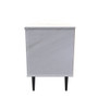 Hong Kong (Black Legs) 2 Door 1 Drawer Wide TV Unit in Marble - HKB252MBMB (2).jpg