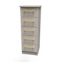 Haworth 5 Drawer Tallboy in Kashmir Matt - HAW003KMKM (3).jpg