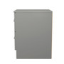 Yarmouth 2 Drawer Bedside Cabinet in Uniform Gloss & Dusk Grey - YAR005UGDG (2).jpg