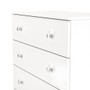Yarmouth 4 Drawer Chest in White Gloss & White - YAR011WGWM (4).jpg