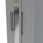Beverley Tall Triple Mirrored Wardrobe in Dusk Grey - BEV147DGDG (4).jpg