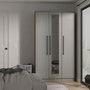 Beverley Tall Triple Mirrored Wardrobe in Dusk Grey - BEV147DGDG (0).jpg