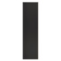 Hong Kong (Black Legs) Tall 2 Drawer Wardrobe in Black Matt - HKB081BMBM (2).jpg