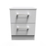 Devon 2 Drawer Bedside Cabinet in Grey Matt - DEV005GMGM (1).jpg