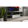 Worcester Bottom Drawer Coffee Table in Uniform Gloss & Dusk Grey - Worcester_UGDG_Living Room (2).jpg