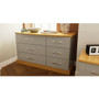 Whitney Open Door Bedside Cabinet in Grey Ash & Modern Oak - Whitney_GAMO_Bedroom (BR3) (1).jpg