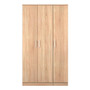 Devon Tall Triple Plain Wardrobe in Bardolino Oak - DEV140BOBO (1).jpg