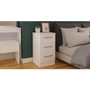 Devon 6 Drawer Midi Chest in White Matt - Devon_WMWM_Bedroom (2).jpg
