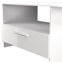 Knightsbridge Bottom Drawer Coffee Table in White Gloss - KNI225WGWM (4).jpg