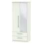 Sherwood 2ft6in 2 Drawer Mirror Wardrobe in Porcelain Matt & Bardolino Oak - SHE062PMBO (1).jpg
