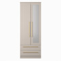 Haworth Tall 2 Drawer Mirrored Wardrobe in Kashmir Matt - HAW082KMKM (1).jpg