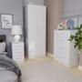 York Tall 2 Drawer Wardrobe in White Ash - York_WAWA_Bedroom (1).jpg