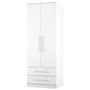 York Tall 2 Drawer Wardrobe in White Ash - YOR081WAWA (3).jpg