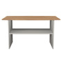 Victoria Coffee Table in Grey Matt with Riviera Oak Top - VIC202GMRO (1).jpg