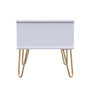 Linear 1 Drawer Bedside Cabinet  with Legs in Indigo Matt & White - LIF016IMWM (2).jpg