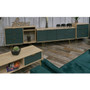 Linear 1 Drawer Side Table in Labrador & Bardolino Oak - Linear_LBBO_Living Room (1).jpg