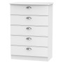Victoria 5 Drawer Chest in White Ash - VIC012WAWA.jpg