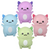 Squish Axolotl Set of 4