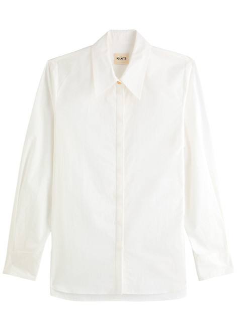 Minta cotton-poplin shirt