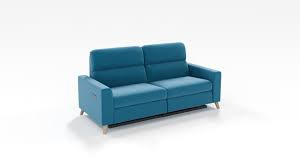 Scandinavian Blue Sofa